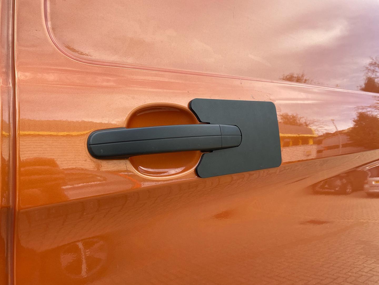 L4V - Handle shield and protective plate