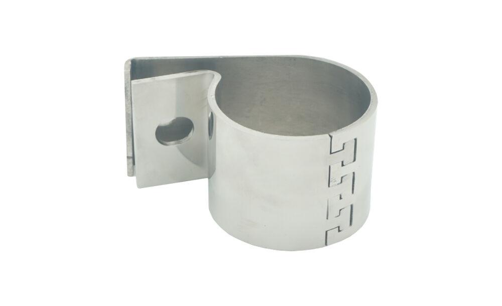Lamp bracket 51mm - Brushed steel