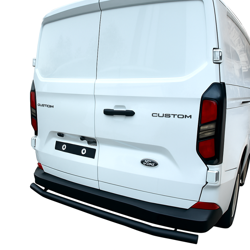 SteelGuard - Rearbars in black steel - 60mm