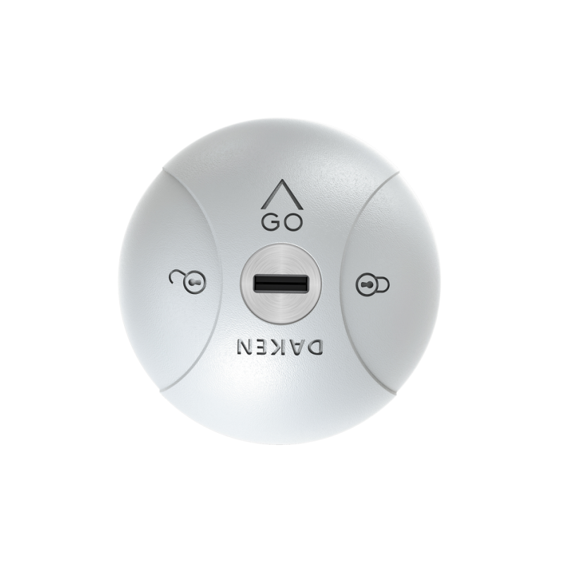 Daken - Saturn GO - Manual lock for van - Grey