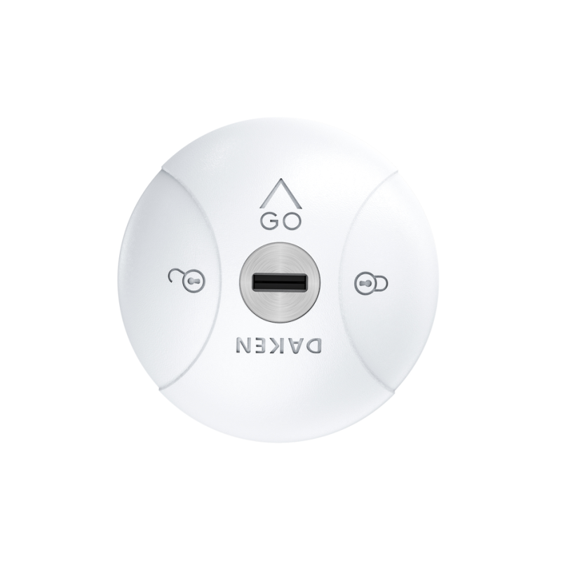 Daken - Saturn GO - Manual lock for van - White