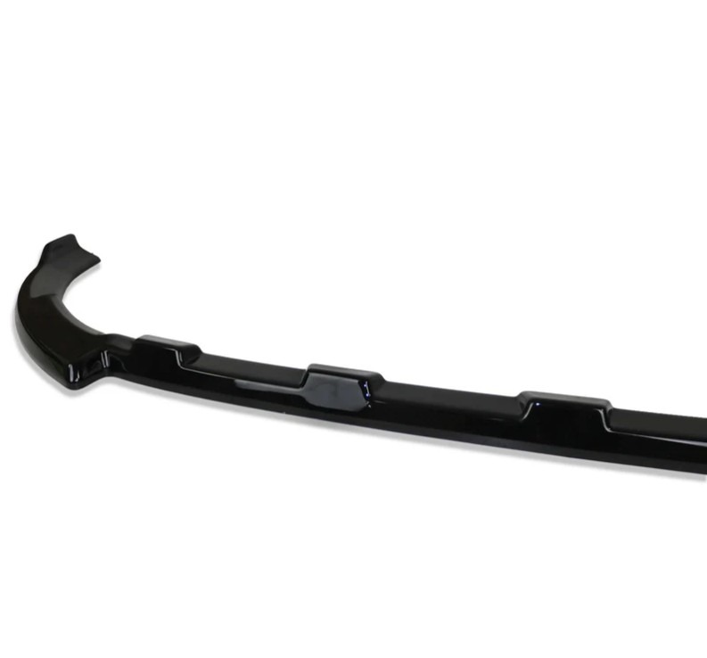 Front Bumper Splitter (Black) ABS