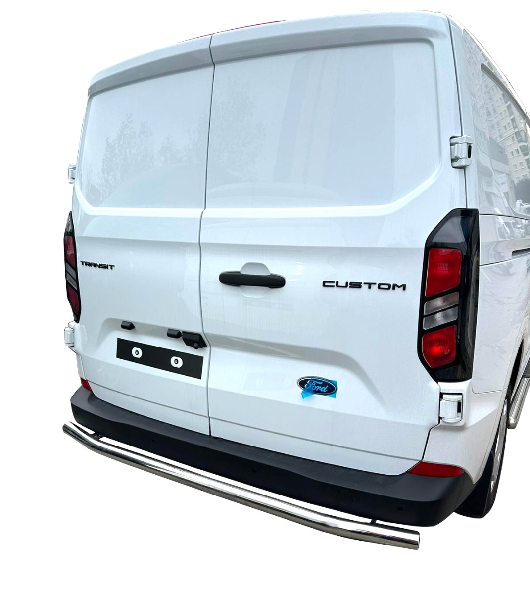 SteelGuard - Rearbars in chrome steel - 60mm